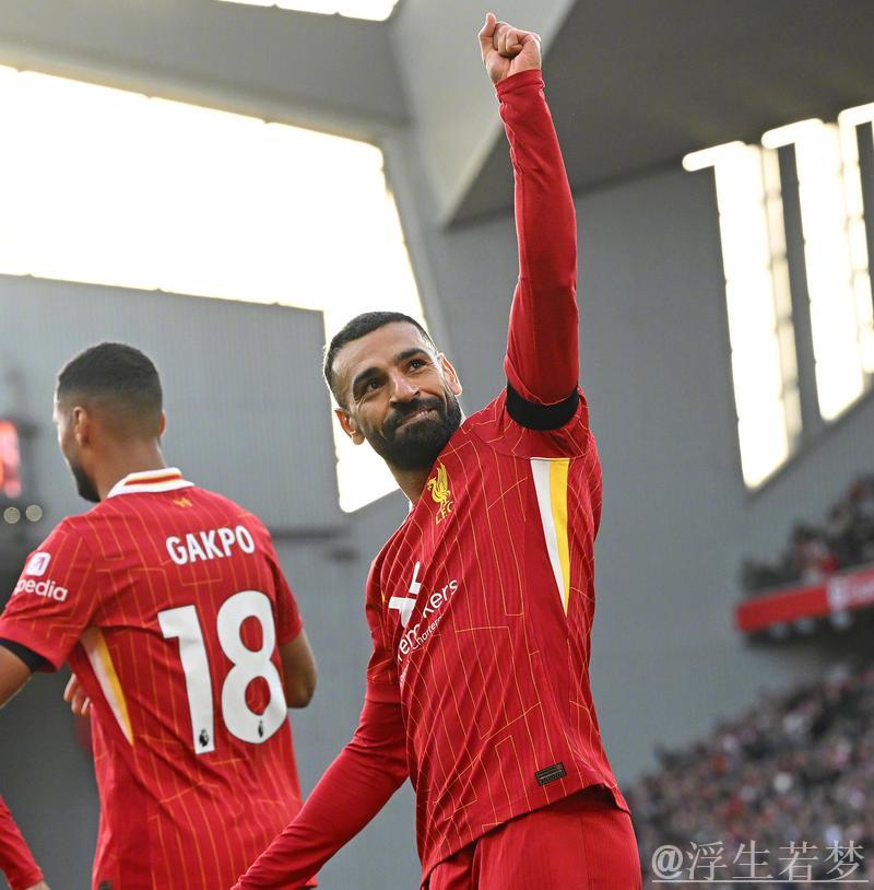 萨拉赫获启蒙教练力挺：职业态度毋庸置疑，斯洛特丧失信任